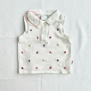 Sonoma Lifestyle Baby Classic Collared Floral Sweater Vest 💐 Size 12 Months